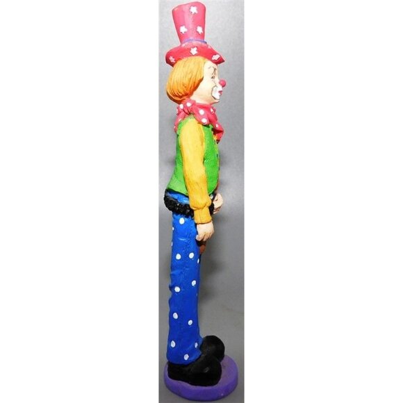 9815/468 Lot 4 Clown Figurines - Perfect for Any Clown Enthusiast - Picture 14 of 16